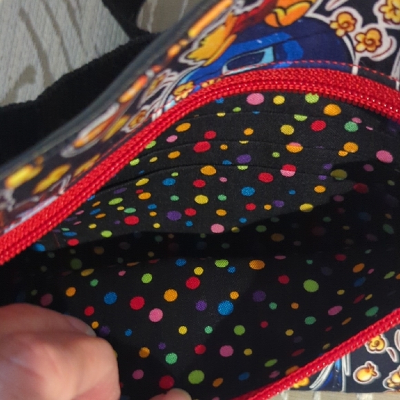 Colorful Cartoon Print Crossbody Bag - Picture 3 of 7